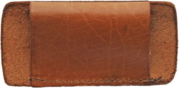Rite Edge Folding Knife Belt Sheath 4.75 inch Brown