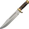 Pakistan Bowie Pakkawood Leather Handle - 11in Blade