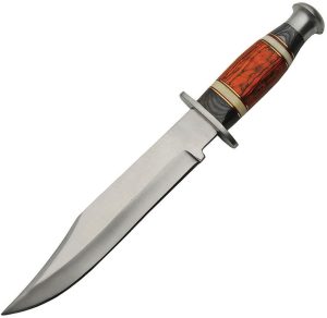 Pakistan Bowie Pakkawood - 9in Satin Blade