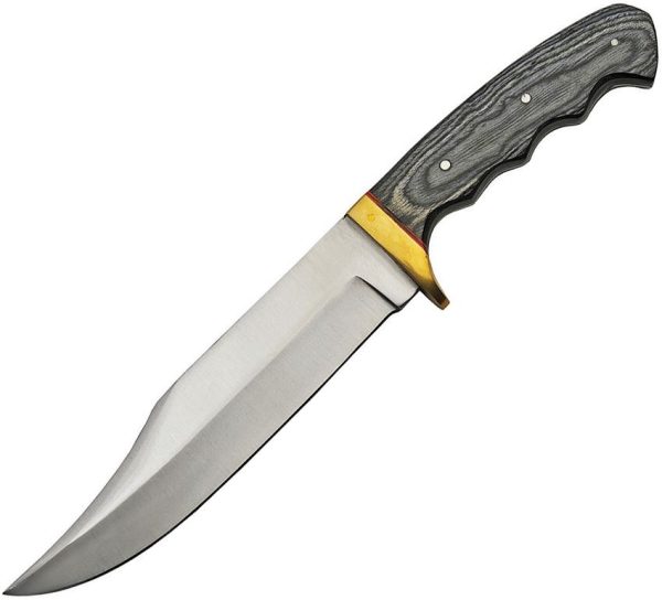 Pakistan Mountain Lion Fixed Blade - Black Pakkawood