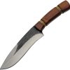 Rite Edge Brass Wire Hunter Fixed Blade Knife 6.5" Carbon Steel