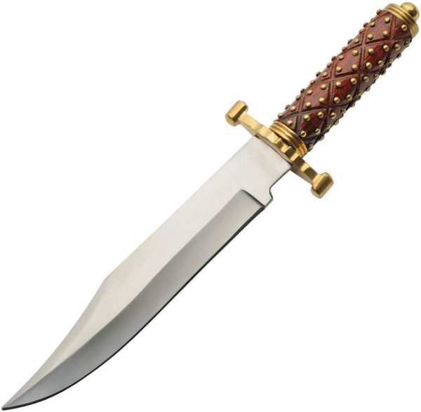 Pakistan Studded Bowie - Brass Accents