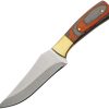 Rite Edge Cardinal Hunter Fixed Blade Knife 4.25" Stainless w/ Sheath