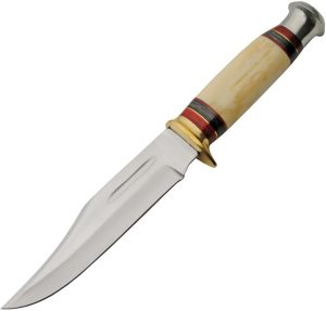 Rite Edge Silver Stream Fixed Blade Clip Point