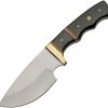 Pakistan Skinner Black Resin - Finger Grooved
