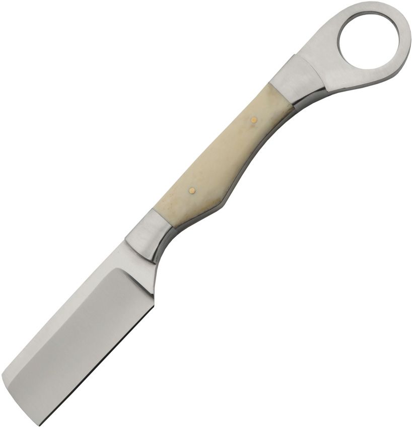 Pakistan Razor 7np Pakistan Razor Fixed Blade Bone Handle Knife | Atlas Knife Co