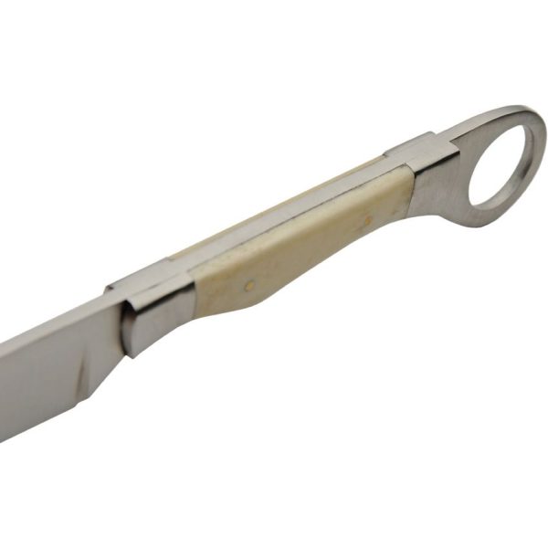 Pakistan Razor Fixed Blade Bone Handle Knife