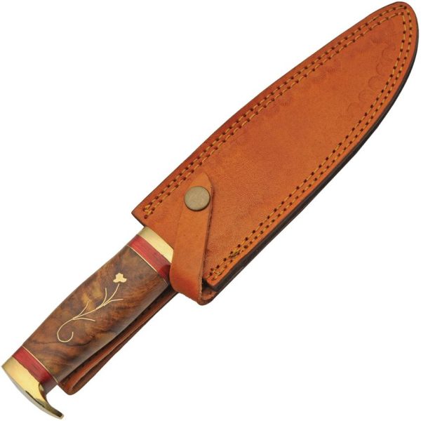 Pakistan Hunter Brass/Wood 7.25in Blade