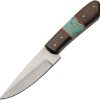 Pakistan Hunter Turquoise 4in Full Tang Blade