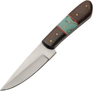 Pakistan Hunter Turquoise 4in Full Tang Blade