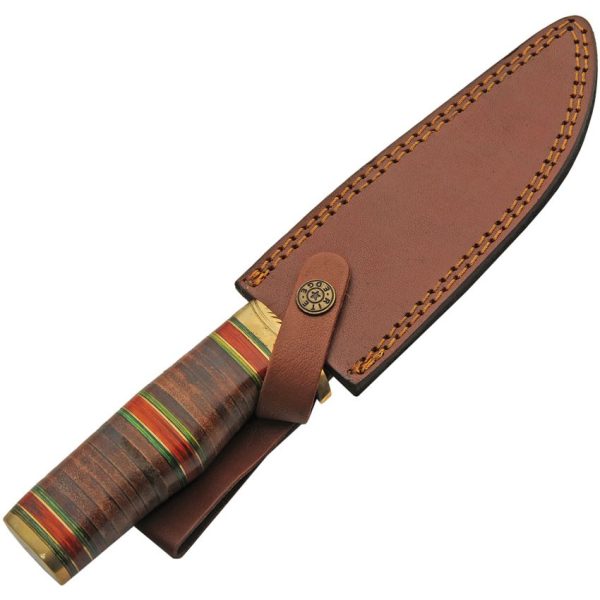 Rite Edge Winter Cabin Hunter - Stacked Leather Handle
