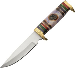 PA203471.jpg Pakistan Wind Painter Hunter Bone Fixed Blade
