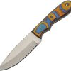 Pakistan Sunset Skinner Blue Yellow Wood Blade