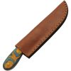 Pakistan Sunset Skinner Blue Yellow Wood Blade