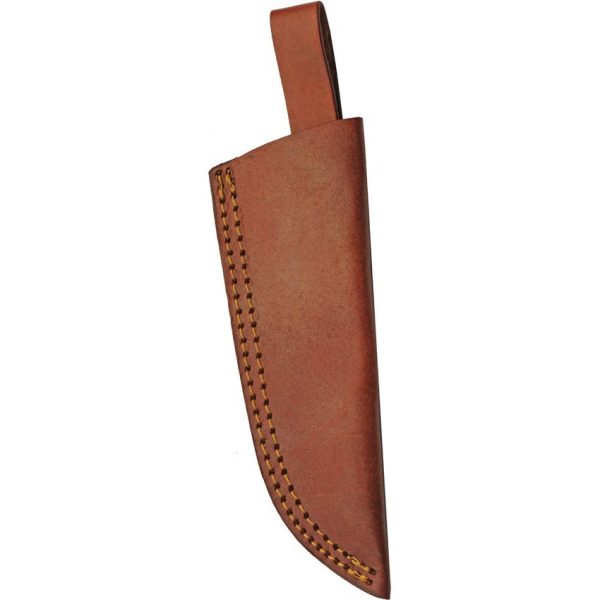 Pakistan Skinner Red Charcoal Fixed Blade - Pakkawood Handle