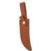 Pakistan Tiger Hunter Fixed Blade - Brass Guard Skinner