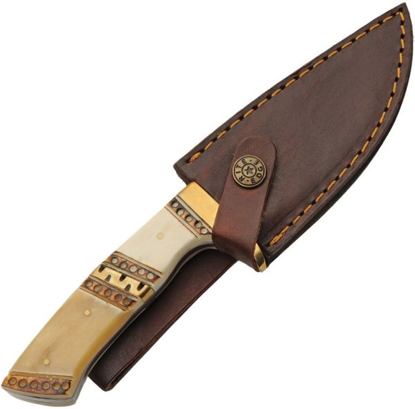 Rite Edge Aegean Hunter - Full Tang Bone Handle