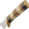 Pakistan Ring Bone Hunter Fixed Blade - Large Skinner