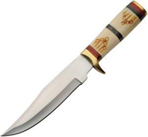 Pakistan Rain Fall Hunter Bone Fixed Blade Knife