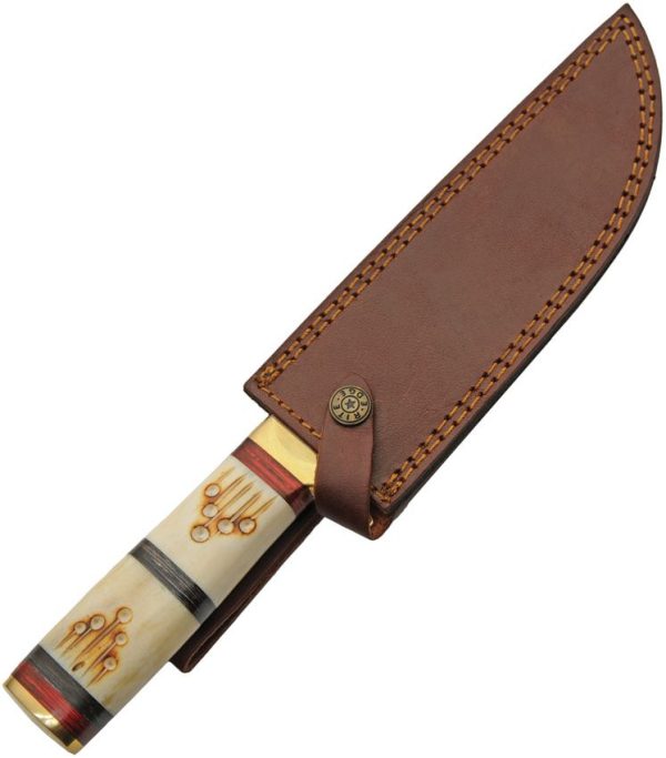 Pakistan Rain Fall Hunter Bone Fixed Blade Knife