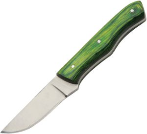 Pakistan Farmer's Fixed Blade Green Wood Handle