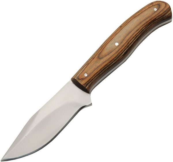 Pakistan Saddlewood Hunter Natural Wood Full Tang