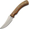 Pakistan Saddlewood Skinner Brown Wood Full Tang