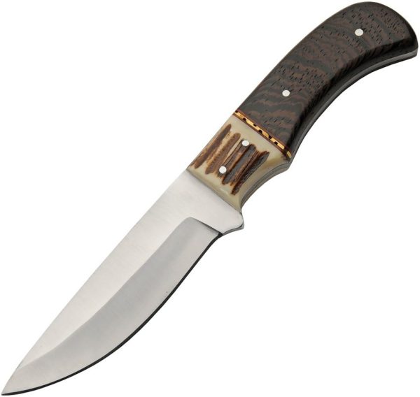 Pakistan Hunter Fixed Blade - Wood & Stag Handle