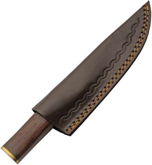 Pakistan Ursa Skinner - Wood Handle Brass Pommel