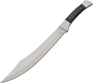 Pakistan Scimitar Style Bowie Black Fixed Blade 12" Knife