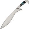 Pakistan Falcata Style Bowie Fixed Blade Knife 12.5" Stainless