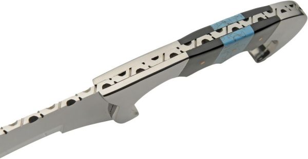 Pakistan Falcata Style Bowie Fixed Blade Knife 12.5" Stainless