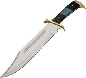 Pakistan Monster Bowie 12" Mirror Stainless Fixed Blade Knife