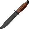 Pakistan Military Knife - Black Bowie 7 inches