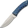 Pakistan River Fixed Blade - Blue Wood Handle