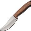 Pakistan Fixed Blade Wood - Upswept Stainless