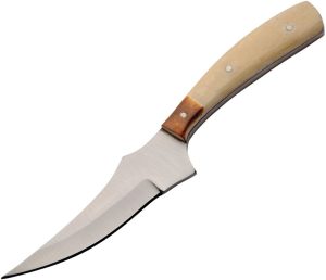 RiteEdge Trailing Point Fixed Blade - Natural Bone