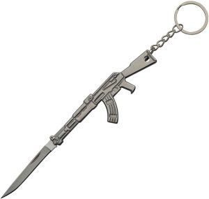 Pakistan Gun Keychain Folder - Stainless 2.25 inches
