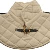 India Made Padded Collar Medieval Garment Cotton