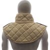 India Made Padded Collar Medieval Garment Cotton