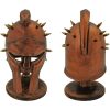 India Made Mini Gladiator Helmet Copper Finish with Stand