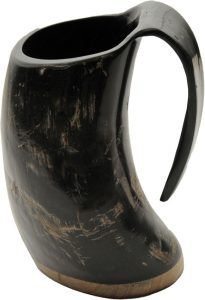 India Made Viking Grog Mug - Buffalo Horn 4.5 inches