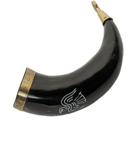Pakistan Odin's Raven Horn Drinking Cup - Buffalo Horn