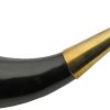 PA230992_add_03.jpg India Made Fancy Viking Horn - Natural Horn Brass Trim