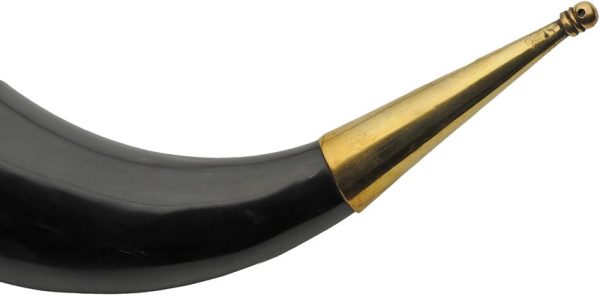 PA230992_add_03.jpg India Made Fancy Viking Horn - Natural Horn Brass Trim