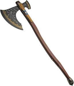 PA2466.jpg Rite Edge Two-Handed Viking Axe 40" Ash Wood Handle Black