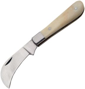 Pakistan Pruning Knife Natural Bone Handle