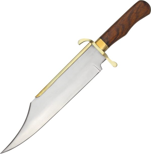 Pakistan Primitive Bowie Stainless Steel - Brass Guard