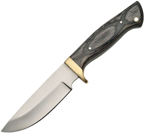 PA3361BK.jpg Pakistan Black Pakkawood Hunter Full Tang