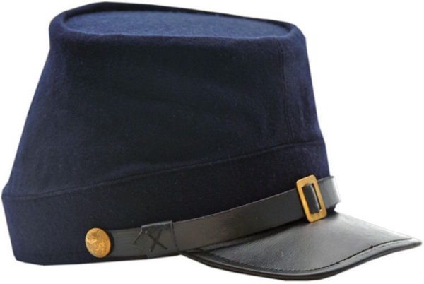 Pakistan Civil War Kepi Union Blue Felt Hat - Large